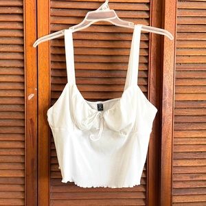 Plus Cami Crop Top